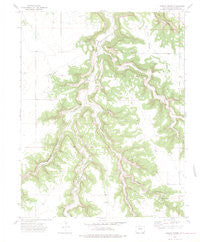 Humbar Spring Colorado Historical topographic map, 1:24000 scale, 7.5 X 7.5 Minute, Year 1972