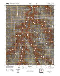 Humbar Spring Colorado Historical topographic map, 1:24000 scale, 7.5 X 7.5 Minute, Year 2011