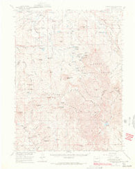 Hyannis Peak Colorado Historical topographic map, 1:62500 scale, 15 X 15 Minute, Year 1956
