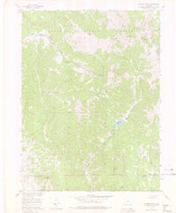 Hyannis Peak Colorado Historical topographic map, 1:24000 scale, 7.5 X 7.5 Minute, Year 1956