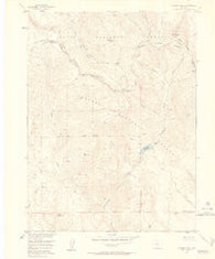 Hyannis Peak Colorado Historical topographic map, 1:24000 scale, 7.5 X 7.5 Minute, Year 1956