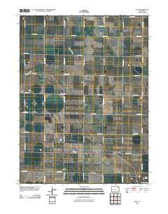 Hyde Colorado Historical topographic map, 1:24000 scale, 7.5 X 7.5 Minute, Year 2010