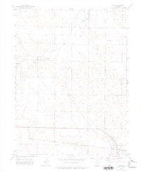 Hyde Colorado Historical topographic map, 1:24000 scale, 7.5 X 7.5 Minute, Year 1972