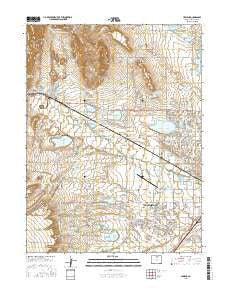 Hygiene Colorado Current topographic map, 1:24000 scale, 7.5 X 7.5 Minute, Year 2016
