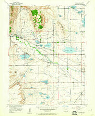 Hygiene Colorado Historical topographic map, 1:24000 scale, 7.5 X 7.5 Minute, Year 1950