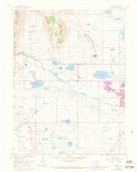 Hygiene Colorado Historical topographic map, 1:24000 scale, 7.5 X 7.5 Minute, Year 1968