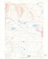 Hygiene Colorado Historical topographic map, 1:24000 scale, 7.5 X 7.5 Minute, Year 1968