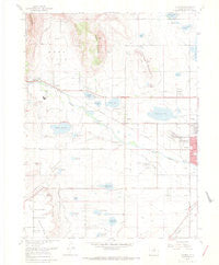 Hygiene Colorado Historical topographic map, 1:24000 scale, 7.5 X 7.5 Minute, Year 1968