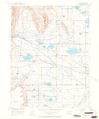 Hygiene Colorado Historical topographic map, 1:24000 scale, 7.5 X 7.5 Minute, Year 1950
