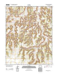 Icehouse Canyon Colorado Historical topographic map, 1:24000 scale, 7.5 X 7.5 Minute, Year 2013
