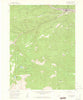 Idaho Springs Colorado Historical topographic map, 1:24000 scale, 7.5 X 7.5 Minute, Year 1957