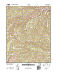Idaho Springs Colorado Historical topographic map, 1:24000 scale, 7.5 X 7.5 Minute, Year 2013