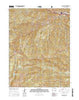 Idaho Springs Colorado Current topographic map, 1:24000 scale, 7.5 X 7.5 Minute, Year 2016