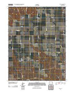 Idalia Colorado Historical topographic map, 1:24000 scale, 7.5 X 7.5 Minute, Year 2010
