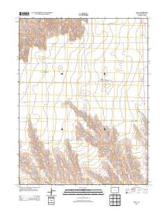 Idalia Colorado Historical topographic map, 1:24000 scale, 7.5 X 7.5 Minute, Year 2013