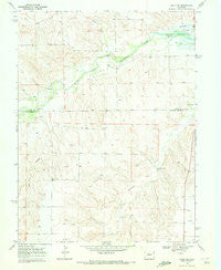 Idalia SE Colorado Historical topographic map, 1:24000 scale, 7.5 X 7.5 Minute, Year 1969