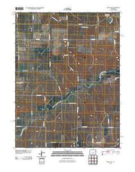 Idalia SW Colorado Historical topographic map, 1:24000 scale, 7.5 X 7.5 Minute, Year 2010