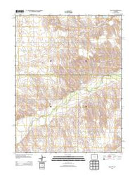 Idalia SW Colorado Historical topographic map, 1:24000 scale, 7.5 X 7.5 Minute, Year 2013