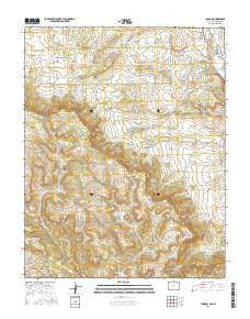 Ignacio Colorado Current topographic map, 1:24000 scale, 7.5 X 7.5 Minute, Year 2016