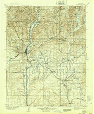 Ignacio Colorado Historical topographic map, 1:125000 scale, 30 X 30 Minute, Year 1924