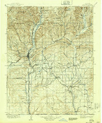 Ignacio Colorado Historical topographic map, 1:125000 scale, 30 X 30 Minute, Year 1924