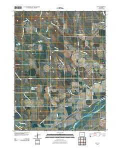 Iliff Colorado Historical topographic map, 1:24000 scale, 7.5 X 7.5 Minute, Year 2010
