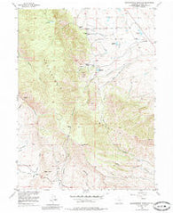 Independence Mountain Colorado Historical topographic map, 1:24000 scale, 7.5 X 7.5 Minute, Year 1955