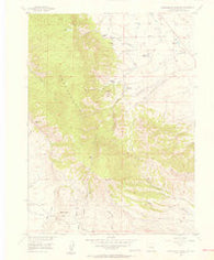 Independence Mountain Colorado Historical topographic map, 1:24000 scale, 7.5 X 7.5 Minute, Year 1955