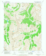 Independence Pass Colorado Historical topographic map, 1:24000 scale, 7.5 X 7.5 Minute, Year 1960