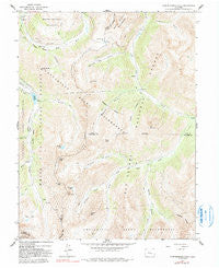 Independence Pass Colorado Historical topographic map, 1:24000 scale, 7.5 X 7.5 Minute, Year 1960