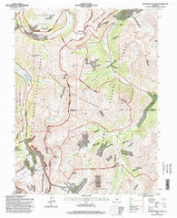 Independence Pass Colorado Historical topographic map, 1:24000 scale, 7.5 X 7.5 Minute, Year 1994