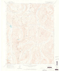 Independence Pass Colorado Historical topographic map, 1:24000 scale, 7.5 X 7.5 Minute, Year 1960