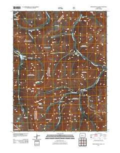 Independence Pass Colorado Historical topographic map, 1:24000 scale, 7.5 X 7.5 Minute, Year 2011