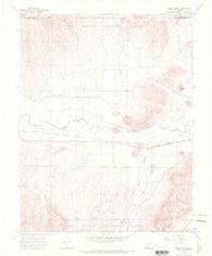Indian Head Colorado Historical topographic map, 1:24000 scale, 7.5 X 7.5 Minute, Year 1966