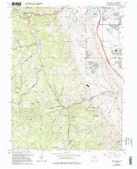 Indian Hills Colorado Historical topographic map, 1:24000 scale, 7.5 X 7.5 Minute, Year 1965