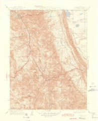 Indian Hills Colorado Historical topographic map, 1:31680 scale, 7.5 X 7.5 Minute, Year 1945
