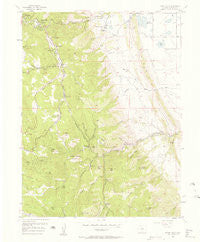 Indian Hills Colorado Historical topographic map, 1:24000 scale, 7.5 X 7.5 Minute, Year 1957