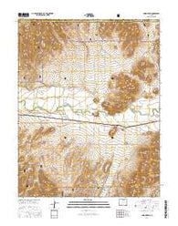 Indian Head Colorado Current topographic map, 1:24000 scale, 7.5 X 7.5 Minute, Year 2016