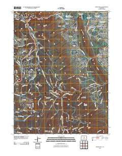 Indian Hills Colorado Historical topographic map, 1:24000 scale, 7.5 X 7.5 Minute, Year 2010