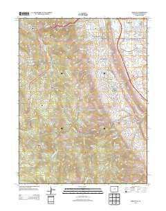 Indian Hills Colorado Historical topographic map, 1:24000 scale, 7.5 X 7.5 Minute, Year 2013