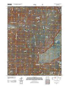 Indian Point Colorado Historical topographic map, 1:24000 scale, 7.5 X 7.5 Minute, Year 2011