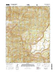 Indian Point Colorado Current topographic map, 1:24000 scale, 7.5 X 7.5 Minute, Year 2016