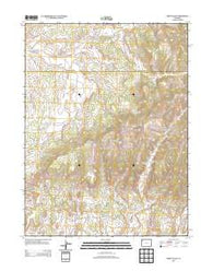 Indian Valley Colorado Historical topographic map, 1:24000 scale, 7.5 X 7.5 Minute, Year 2013