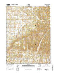 Indian Valley Colorado Current topographic map, 1:24000 scale, 7.5 X 7.5 Minute, Year 2016