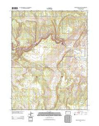 Indian Water Canyon Colorado Historical topographic map, 1:24000 scale, 7.5 X 7.5 Minute, Year 2013