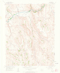 Iola Colorado Historical topographic map, 1:24000 scale, 7.5 X 7.5 Minute, Year 1954