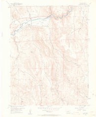 Iola Colorado Historical topographic map, 1:24000 scale, 7.5 X 7.5 Minute, Year 1954