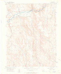 Iola Colorado Historical topographic map, 1:24000 scale, 7.5 X 7.5 Minute, Year 1954