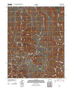 Iris Colorado Historical topographic map, 1:24000 scale, 7.5 X 7.5 Minute, Year 2010