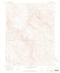 Iris NW Colorado Historical topographic map, 1:24000 scale, 7.5 X 7.5 Minute, Year 1954